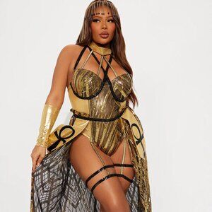 Queen of the Nile Costume Set - Gold
